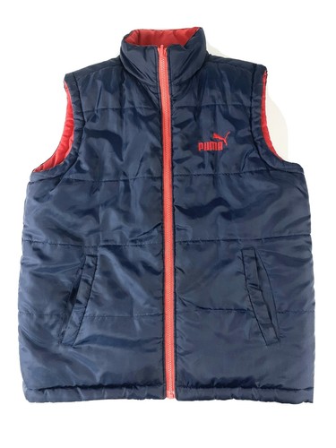 Reversible Puffer Jacket Vest Size 