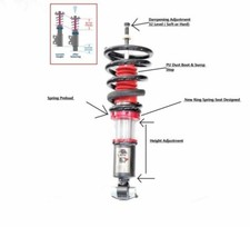 TOG PLATINUM ADJUSTABLE COILOVER SUSPENSION for SUBARU BRZ ZC6 2012+