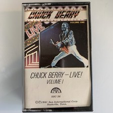Chuck Berry Live Volume 1 Cassette 