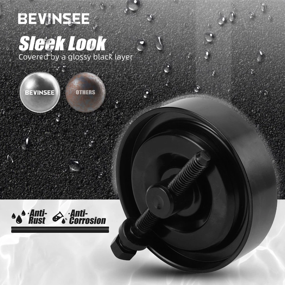 Polea tensora de correa de transmisión de acero BEVINSEE para Kia Spectra Spectra5 2005-2009 Foto 4 de 4