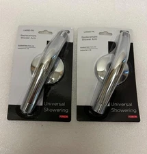 Delta U4993-PK 6" Shower Arm and Flange Chrome "Lot of 2"