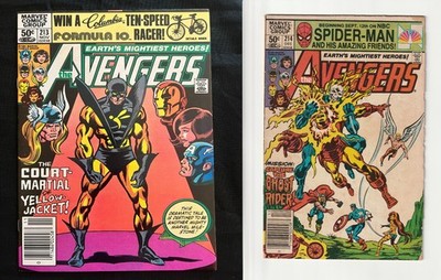 Avengers #213-214 (1981)   Court-Martial of Yellowjacket, Ghost Rider