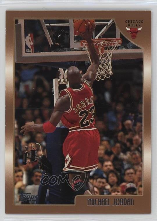 1998-99 Topps Michael Jordan #77 HOF 0g45