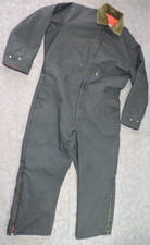 Walls Blizzard Pruf Mens 3XL chest 54-56 Insulated Work Navy Blue Coveralls