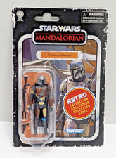 STAR WARS Retro Collection THE MANDALORIAN 3.75  Action Figure New  Unopened