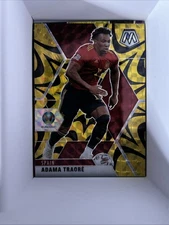 Adama Traore 2021 Panini Mosaic UEFA EURO Soccer - #162 GOLD REACTIVE - Spain