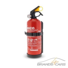 ALUMINIUM 1 kg ABC AUTOFEUERLÖSCHER MIT MANOMETER FEUERLÖSCHER BOOT WOHNWAGEN 79