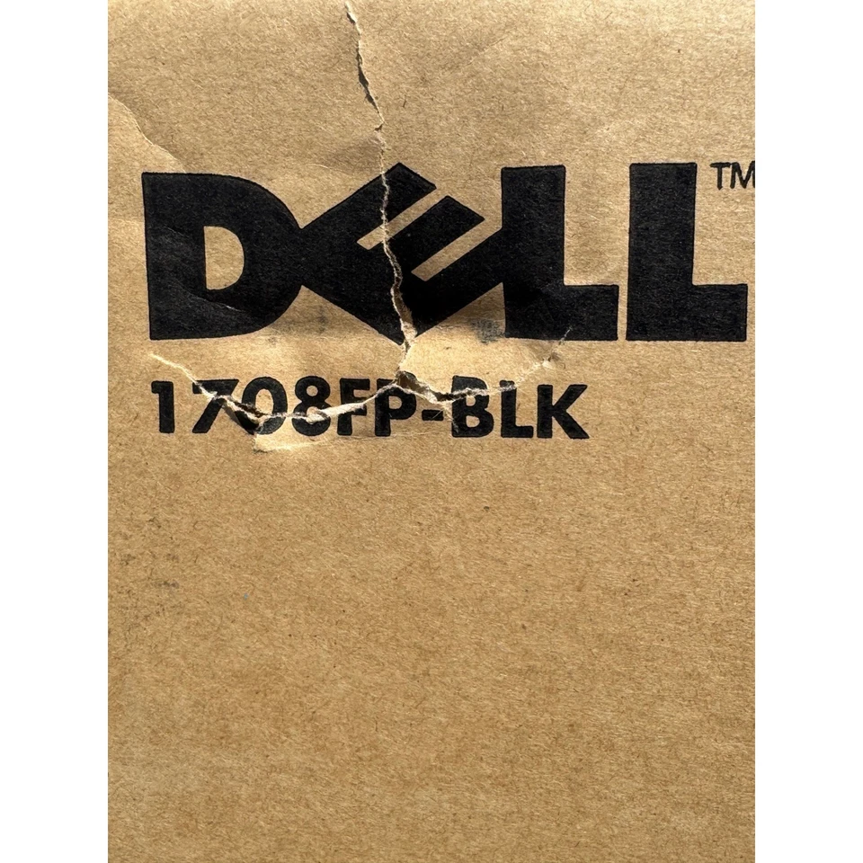 Dell 1708FP-BLK 17" LCD Monitor Adjustable Stand Black New Sealed in Box - Image 3 of 4