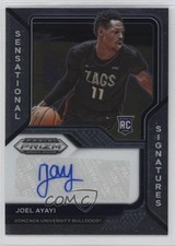2021 Panini Prizm Draft Picks Sensational Signatures Joel Ayayi #SS-JAY Auto 1u6