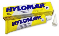 2 x Hylomar M  DICHTMASSE UNIVERSALDICHTUNG BLAU 80ml Tube