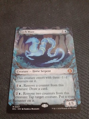Loch Mare ~ Showcase Art ~ Lorwyn Eclipsed ~ Mtg