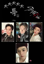 Stray Kids Lee Know '5-Star' Version A, B, & Digipack Five Star Photocards SKZ
