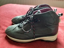 LucRo By Schein Men's Grey Leather Orthopedic Boots Shoes Trainers EU 43 - UK 9