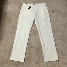 J CREW Thompson Tech Pant Tapered Stone Beige size 34 x 32 Men’s Pant-New ($74)