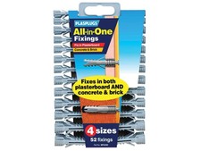 Plasplug MFA500 All-in-One Plugs includes Clip of 52 Packaging May Vary