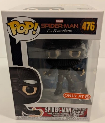 Funko Pop! Vinyl: Marvel - Spider-Man (Stealth Suit, Goggles Up) - Target...