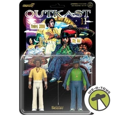 Outkast Wave 2 Aquemini 2 Piece Reaction Figure Set Super 7