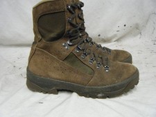 Female British Army RAF Military Issue Meindl Desert Combat Boots Size 5 M 38 AE