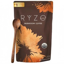 Original Organic Ryze Mushroom Coffee Bright  Smooth 30 Servings for Gut Health