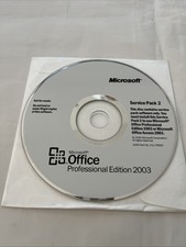 Microsoft Office Professional Edition 2003 JUST THE Service Pack 2