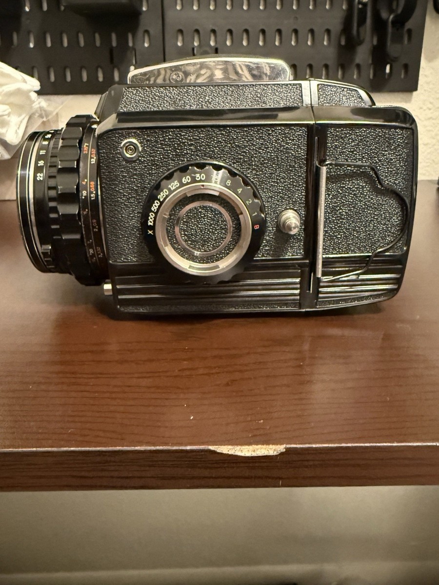 Late [MINT] Zenza Bronica S2 Black 75mm f/2.8 Medium Format Camera