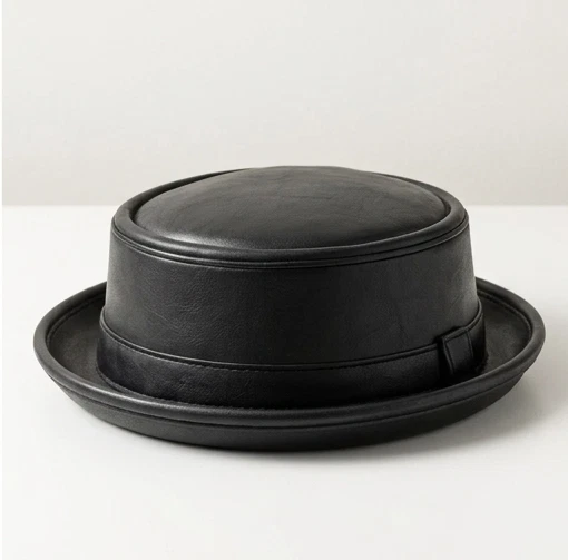 Black Wide Brim Pork Pie Rancher Fedora Hat - NWT Jo Rancher Black Hat – Brixton | Hatstore.com main image 4