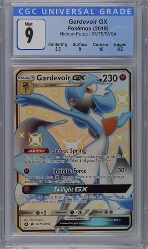 Gardevoir-GX graded CGC 9 for sale on eBay