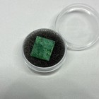 Natural Green Emerald Square Cut 7.70ct 10x10x6mm Opaque EGL India FOC-2159 — photo 2