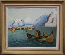 Knut Norman 1896-1977, Lofotenfischer,  um 19...