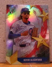 TOPPS BASEBALL CARD CHASE STARS OF THE MLB CHROME KEVIN ALCANTARA CUBS ROOKIE