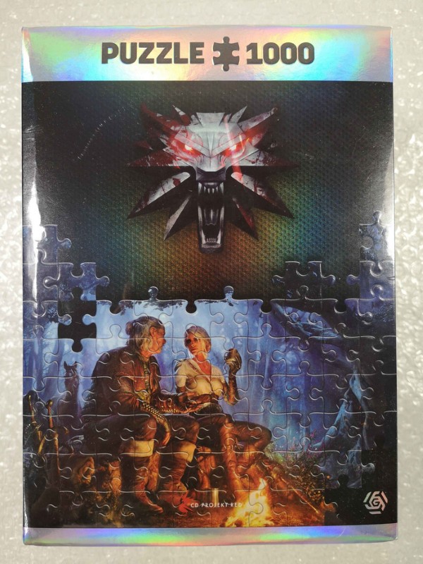 Puzzle de collection The Witcher 1000 pièces : l'épopée de Ciri en haute définition