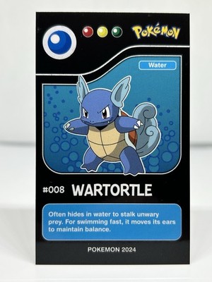 WARTORTLE - BLACK KANTO RE EDITIONS 2024 - POKEMON