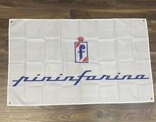 Garage Wall Decor Pininfarina Logo 3x5ft