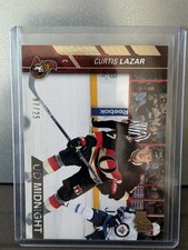 2015-16 Upper Deck Midnight CURTIS LAZAR #390 /25 Ottawa Senators NHL