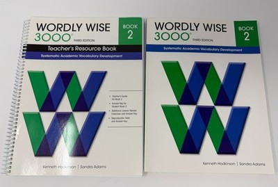 Wordly Wise 3000 Book 2 Student & Teacher's Resource Set 3rd Ed Vocabulary EPS