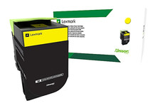 Lexmark 70C10Y0 Yellow Toner Cartridge