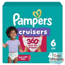 Pampers Cruisers 360 Diapers - Size 6 Count 48