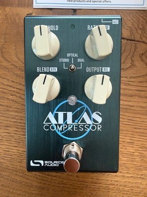 Source Audio Atlas Compressor Pedal, near mint