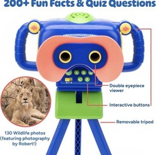 Geosafari  Jr. Talking Wildlife Camera  Featuring Robert Irwin - Preschool Scien