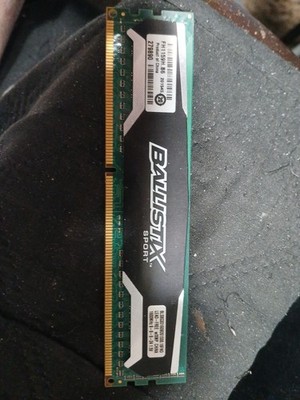 Crucial Ballistix Sport 8 GB DIMM 1600 MHz PC3-12800 DDR3 SDRAM Memory