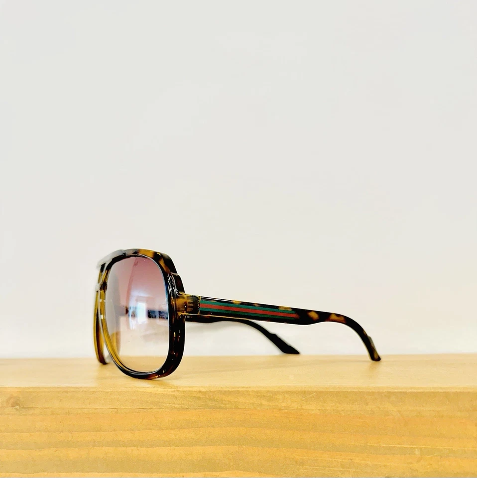 Gafas de sol Gucci GG 1622/S Diseñador Tonos Usadas Unisex De Gran Tamaño *Leer* Foto 4 de 4