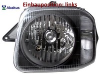 Abakus 218-1126L-LDEM2 Hauptscheinwerfer Links Scheinwerfer FüR Suzuki