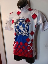 Camiseta deportiva Pyro Apparel Smart Cycling Bike Shop talla pequeña usada