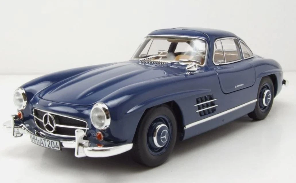 Norev 1 18 Mercedes-Benz 300 SL W198 Roadster 1957 Blue Full Opening 183852