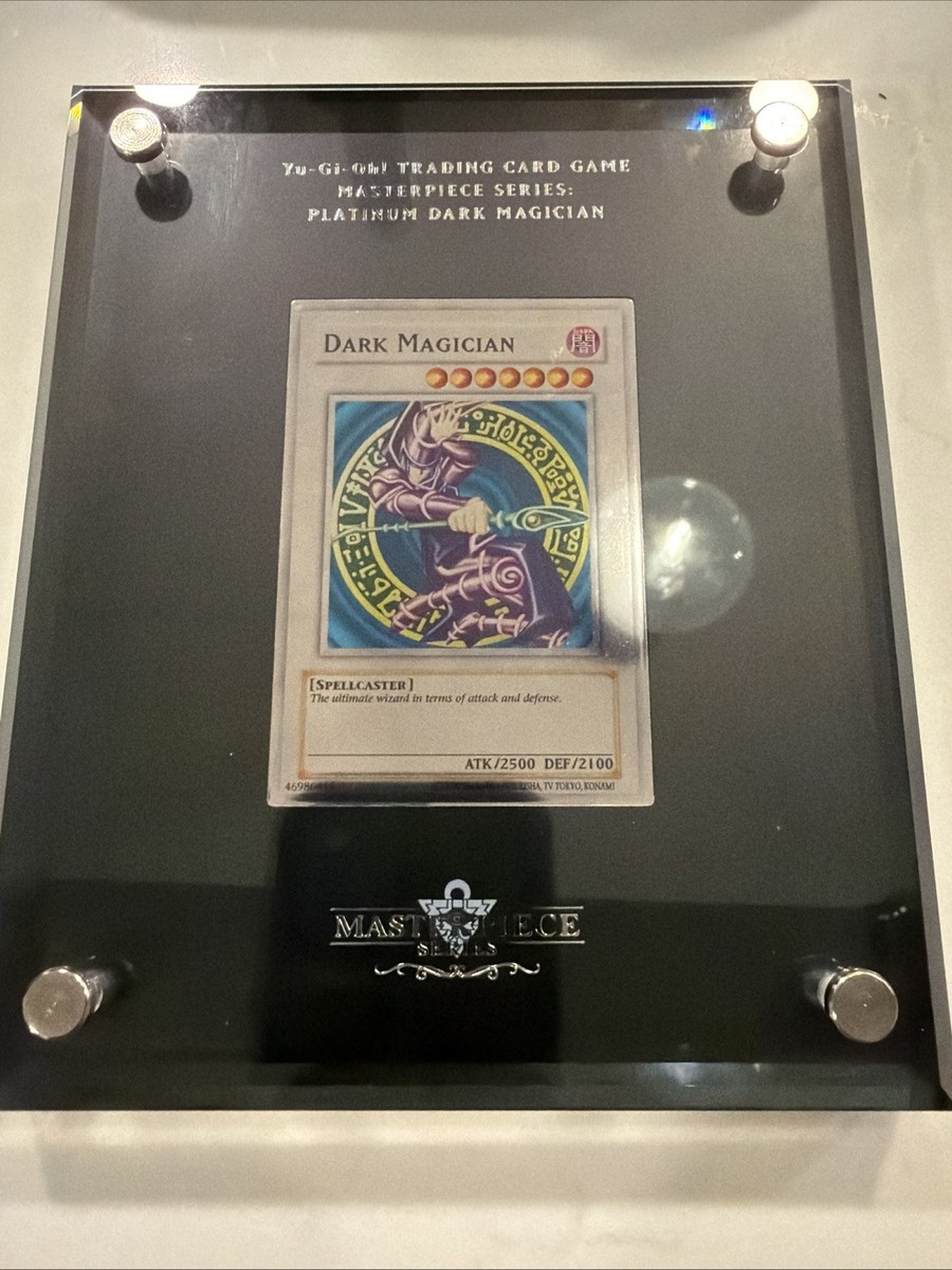 yugioh masterpiece card Yu-Gi-Oh! Yugioh Trading Card Game Platinum Dark Magician Masterpiece  Series