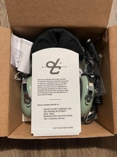 David Clark Aviation H10-76 Aviation Headset Headphones w/ Microphone NIB