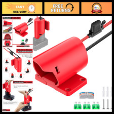 Power Wheel Battery Adapter for Milwaukee M12, 12V Conversion Kit, Switch  Fuse