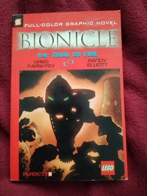 Lego Bionicle #4: Trial by fire 2009 Graphic novel Comic compilation 