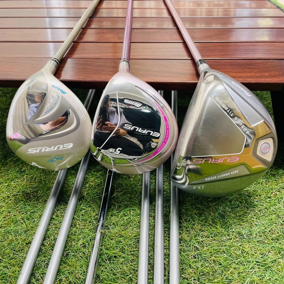 Women Mizuno EURUS 1w 5w 7w Iron 789PS 9pics Golf Club Ladies FullSet - Image 3 of 4