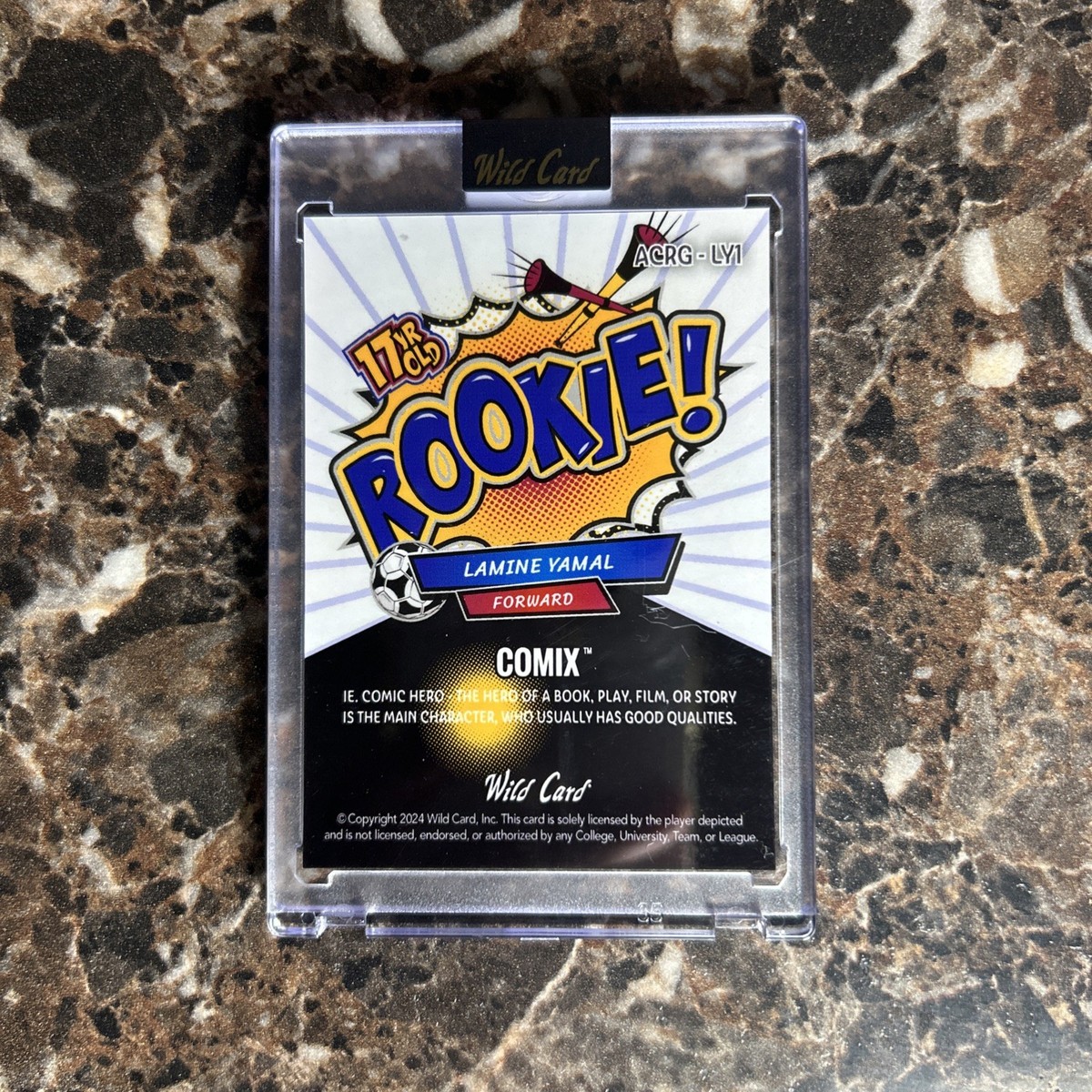 🔥 4/10 🔥 2024 Wild Card Comix LAMINE YAMAL Rookie RC ACBR-LY1